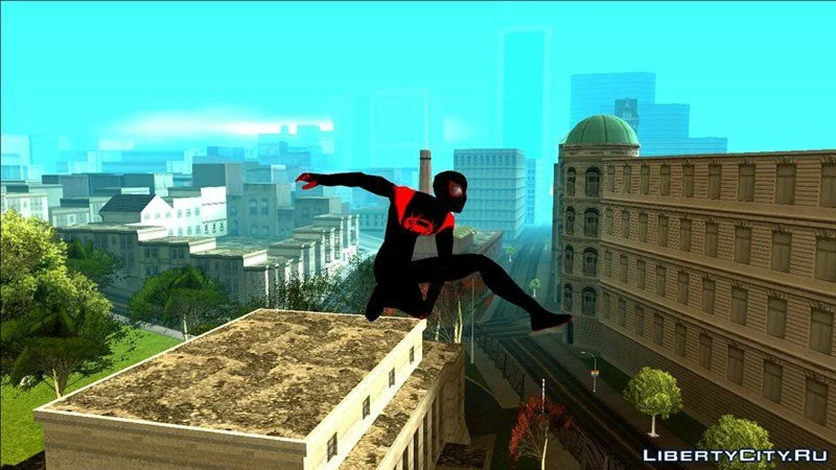 Spider-Man: Melalui Alam Semesta - Paket Skin / GTA San Andreas