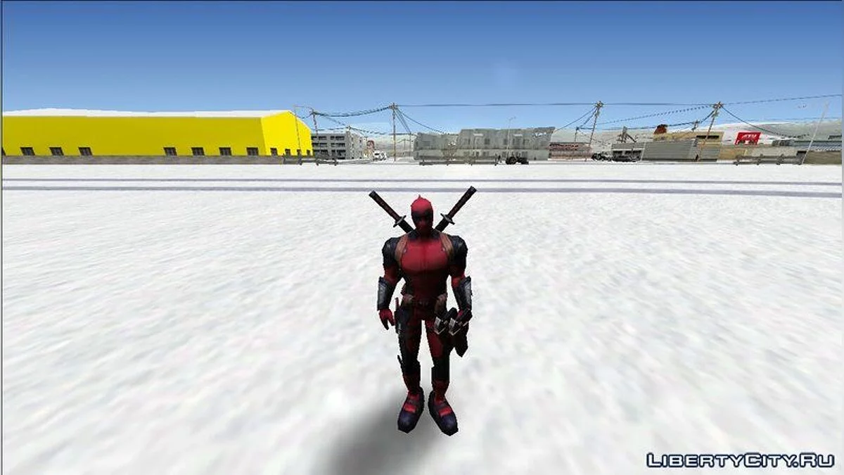 Deadpool aus Marvel Super Wars / GTA San Andreas