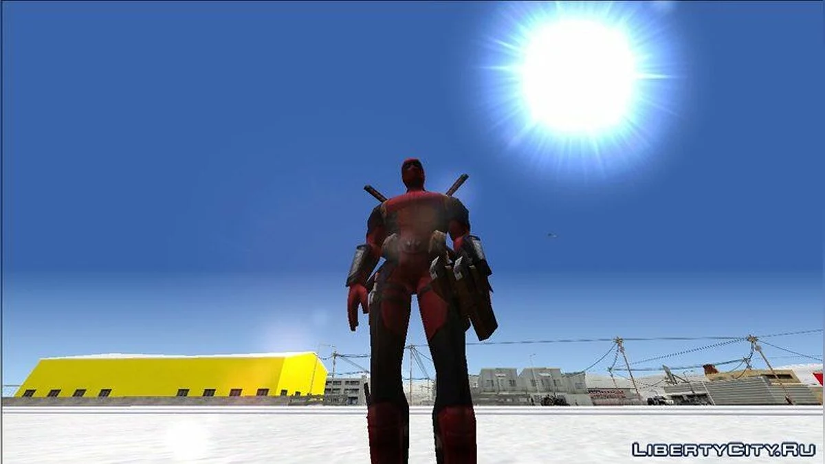 Deadpool aus Marvel Super Wars / GTA San Andreas