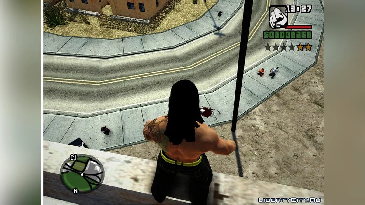 Jeff Hardy from WWE2k18 / GTA San Andreas
