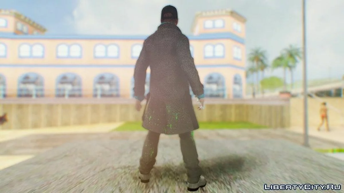 Aiden Pearce de Watch Dogs / GTA San Andreas