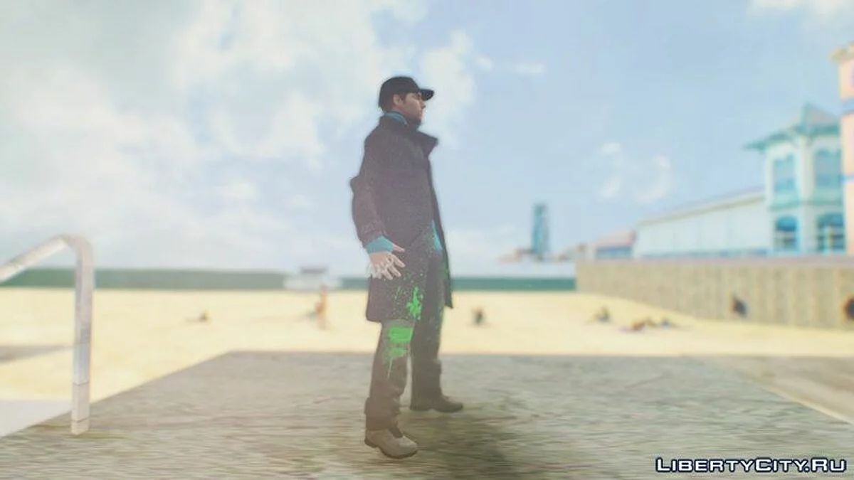 Aiden Pearce de Watch Dogs / GTA San Andreas