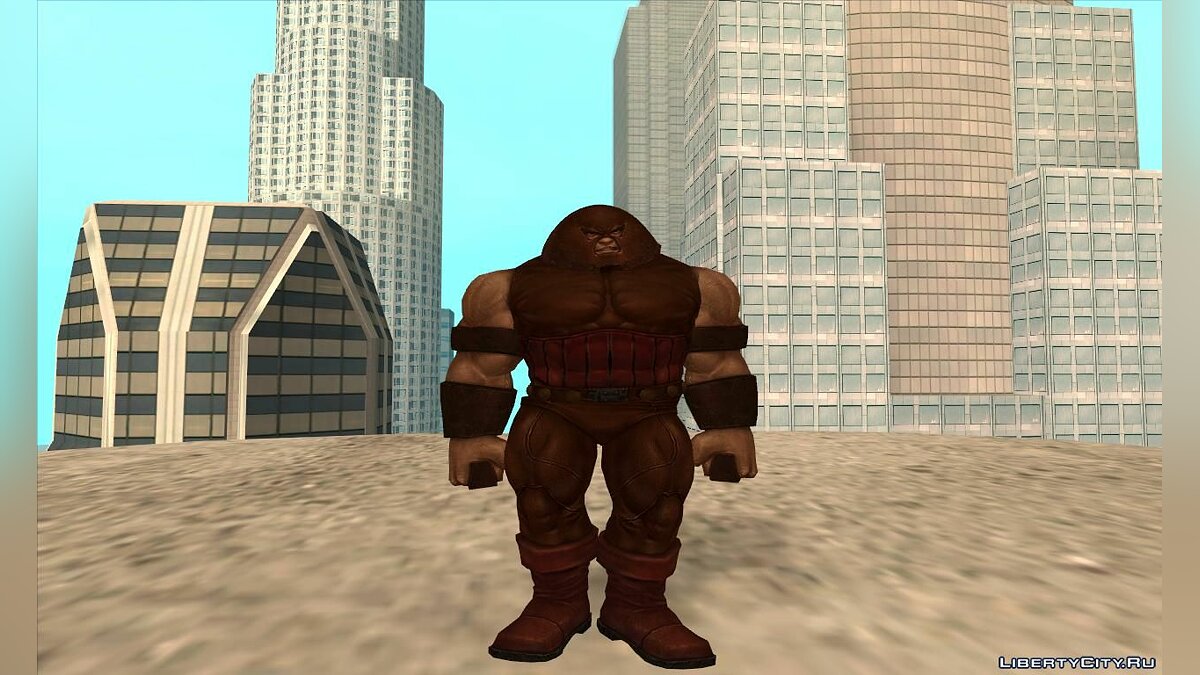 GTA San Andreas Juggernaut From Marvel Strike Force Mod 