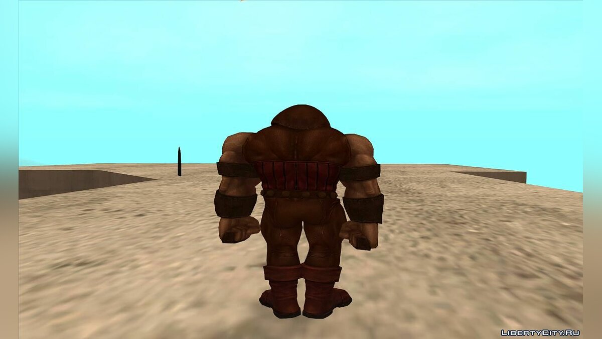 GTA San Andreas Juggernaut From Marvel Strike Force Mod 