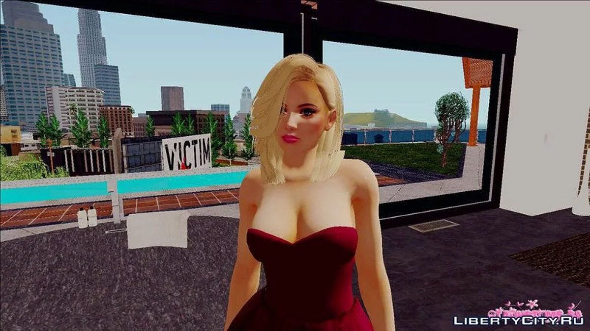 Helena Douglas en ropa casual v15 / GTA San Andreas