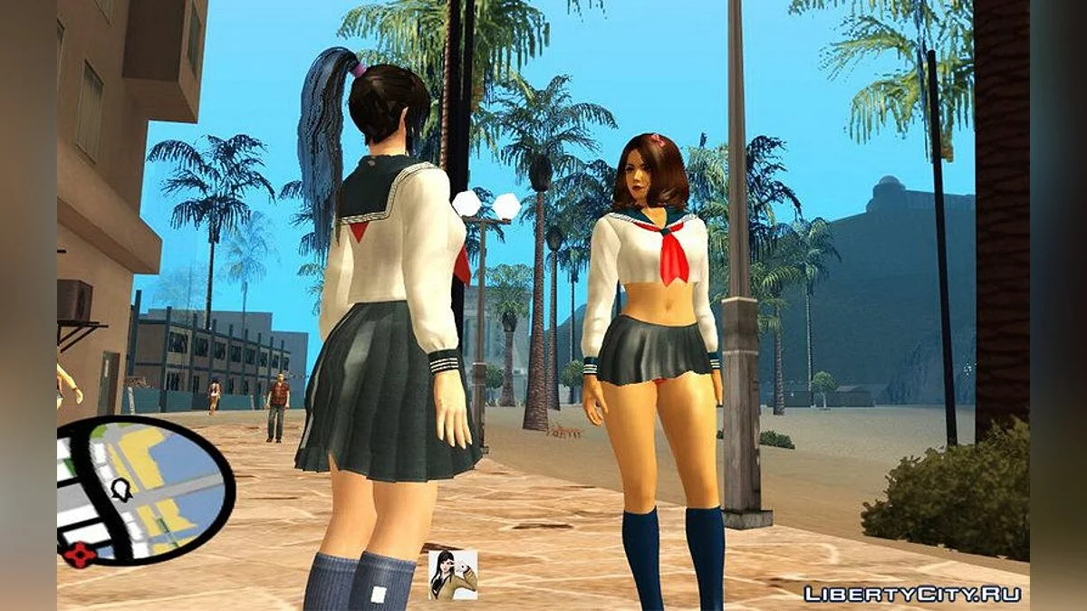 Kokoro - gadis pelaut (2 versi) / GTA San Andreas