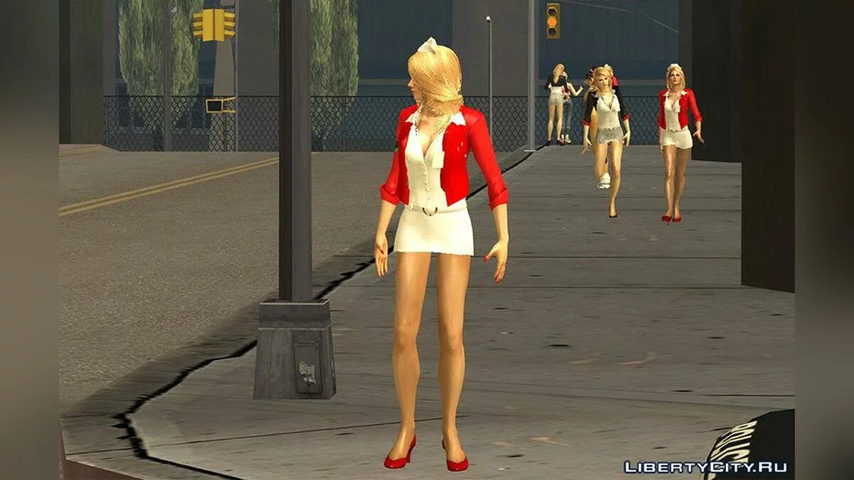 Lisa Garland Perawat / GTA San Andreas