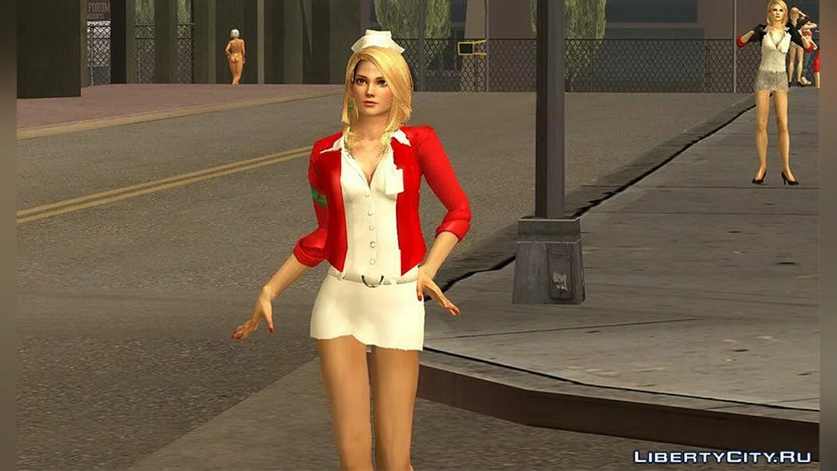Lisa Garland Perawat / GTA San Andreas