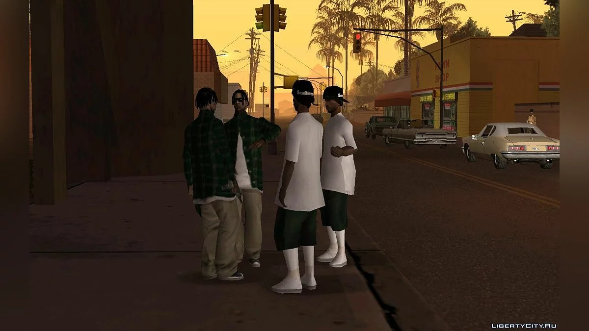 Nouveaux membres des familles Balla et Grove / GTA San Andreas