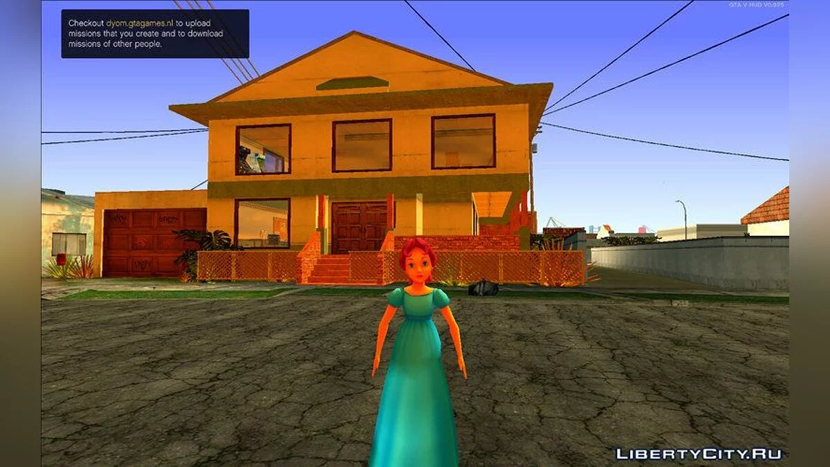 Personnages de Peter Pan / GTA San Andreas