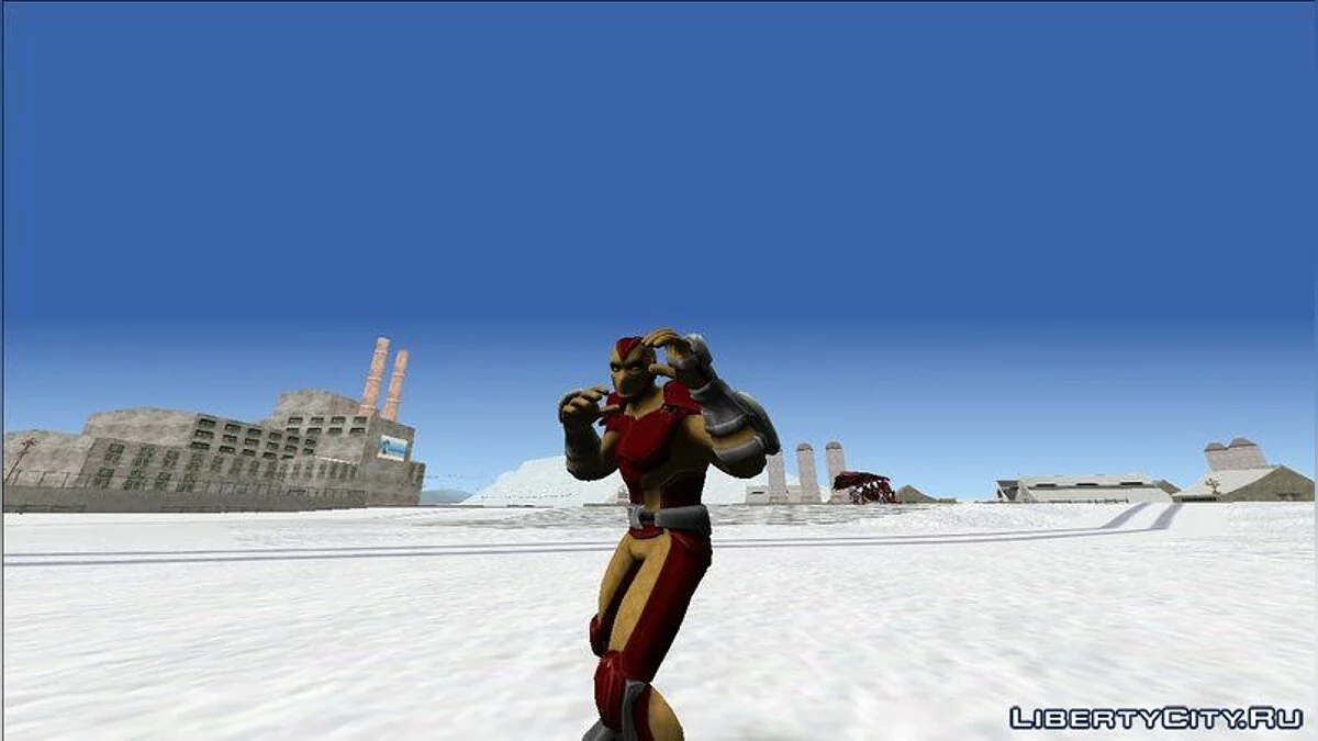 Shocker aus Marvel Strike Force / GTA San Andreas
