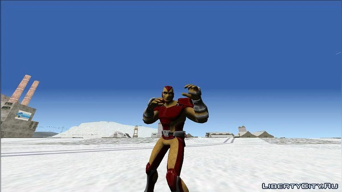 Shocker aus Marvel Strike Force / GTA San Andreas
