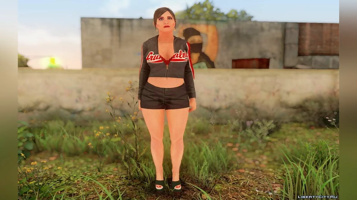 Amanda from GTA 5 The Hooker / GTA San Andreas