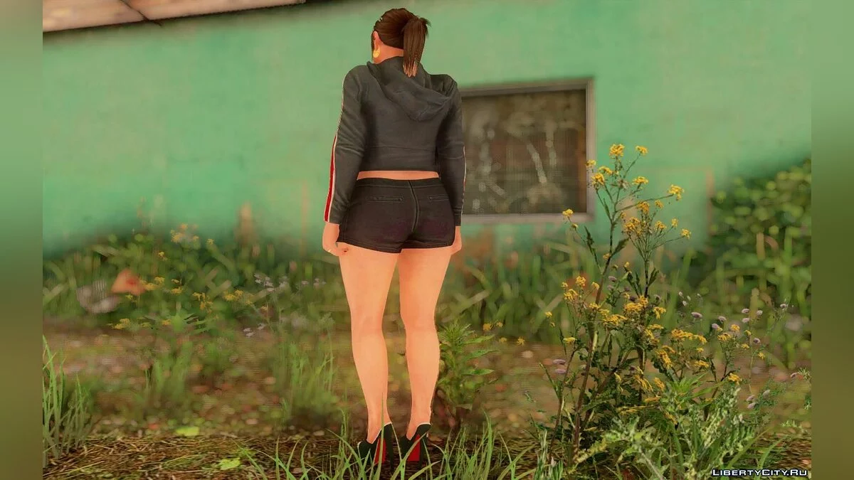 Amanda from GTA 5 The Hooker / GTA San Andreas