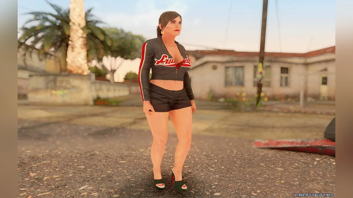Amanda from GTA 5 The Hooker / GTA San Andreas