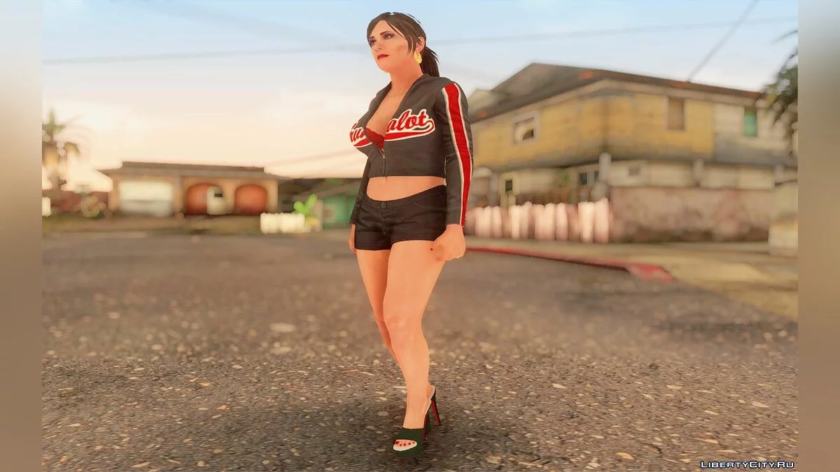 Amanda from GTA 5 The Hooker / GTA San Andreas