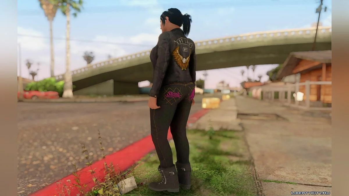 Amanda from GTA 5 The Lost / GTA San Andreas