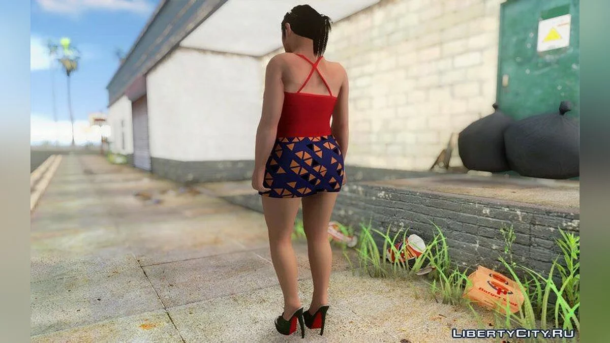 Аманда з GTA 5 / GTA San Andreas