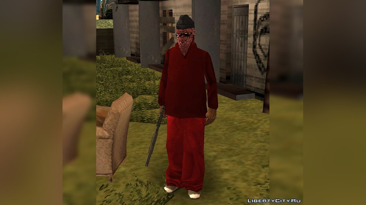 Download Bloods Gang For Gta San Andreas