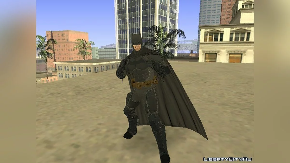 Batman from Batman: Arkham Knight / GTA San Andreas