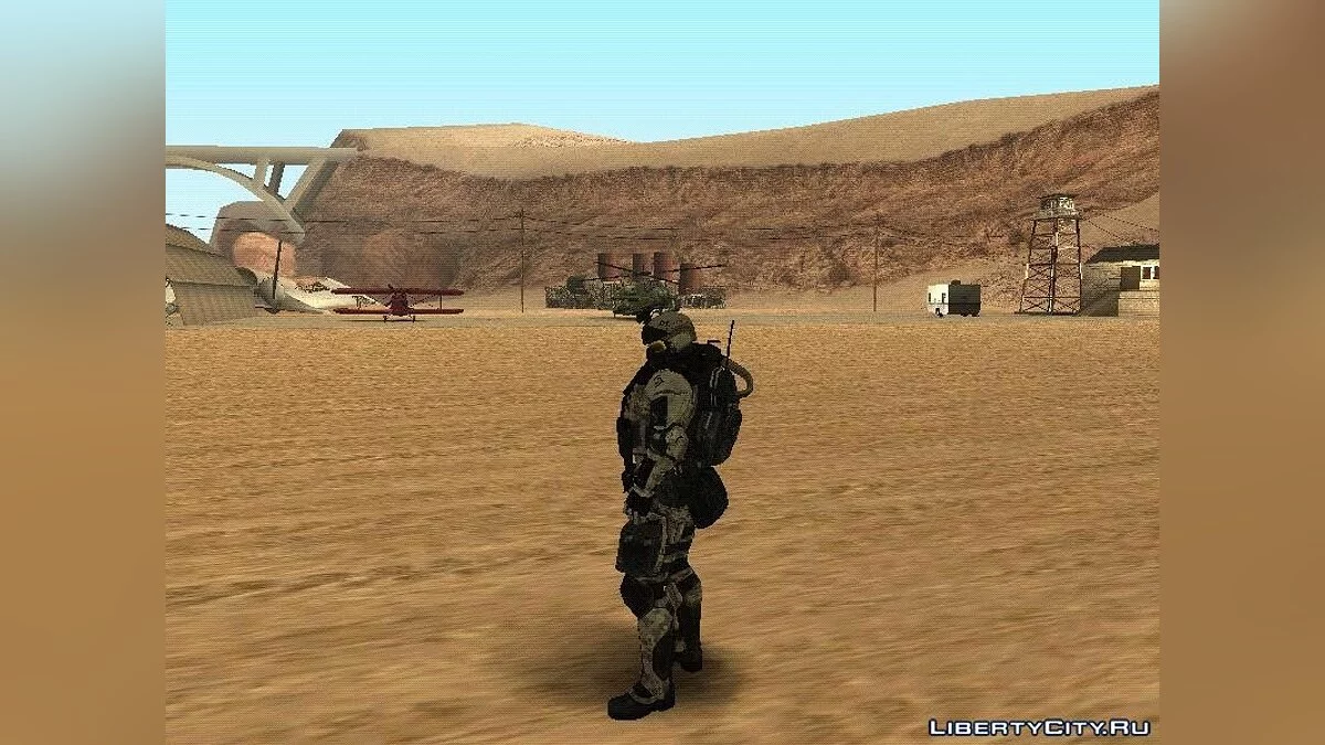 Futuristic Soldier / GTA San Andreas