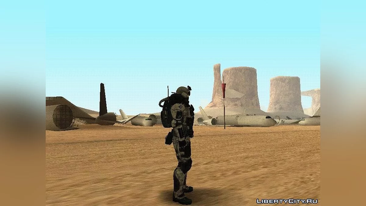Futuristic Soldier / GTA San Andreas