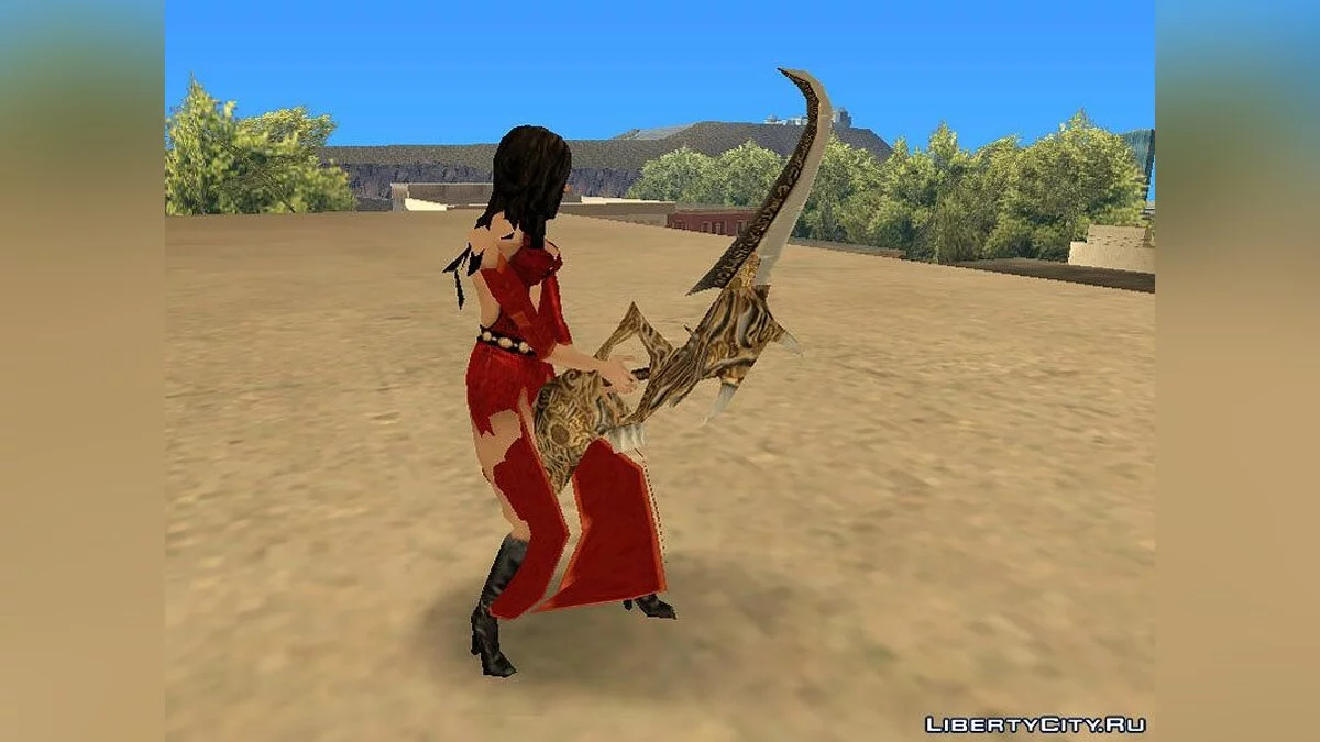 Kaileena de Prince of Persia Warrior Within / GTA San Andreas