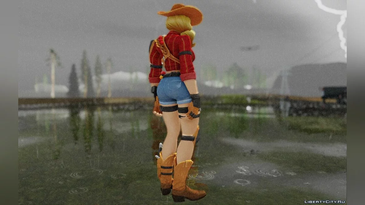 Ladrona de Ganado aus Fortnite / GTA San Andreas
