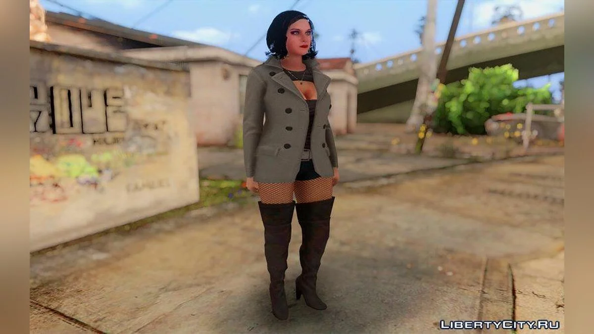 مولي العاهرة المثيرة من GTA 5 / جي تي إيه سان أندرياس