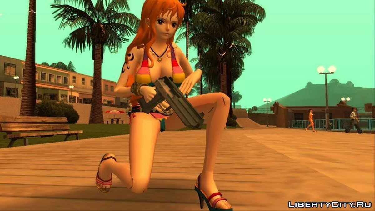 Намі в купальнику / GTA San Andreas