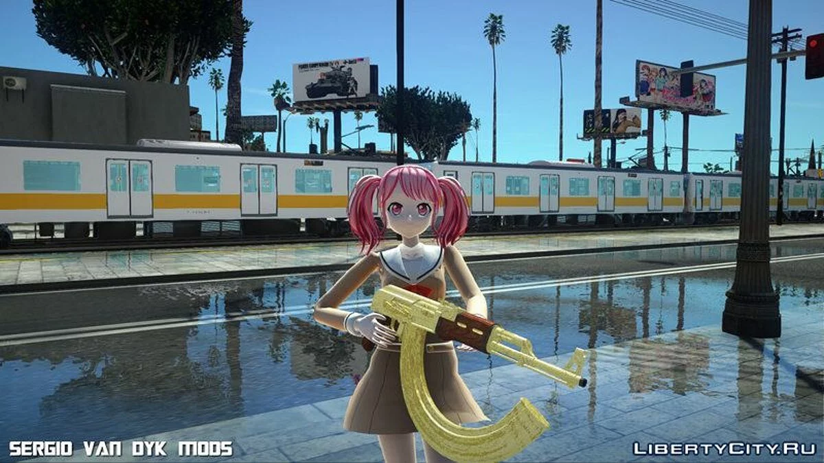 Pastellpaletten - Maruyama Aya / GTA San Andreas