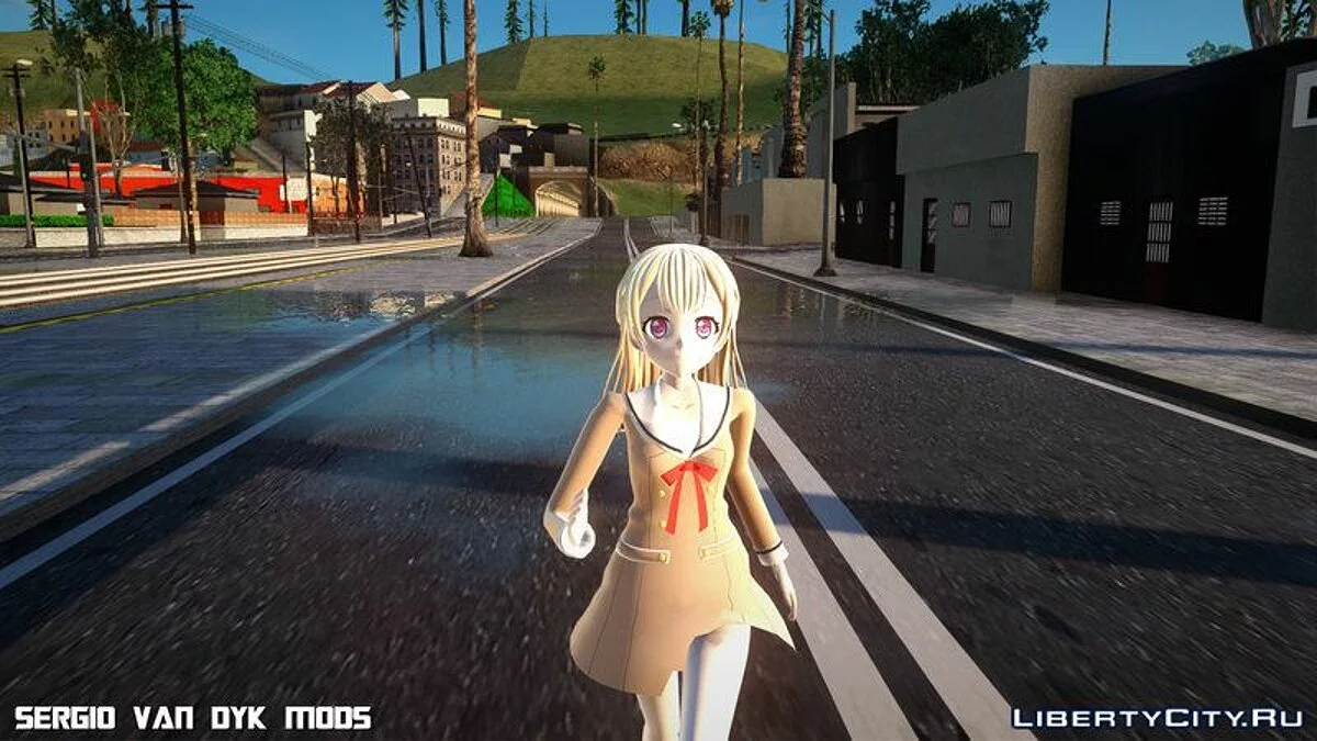 Pastellpaletten - Shirasagi Chisato / GTA San Andreas