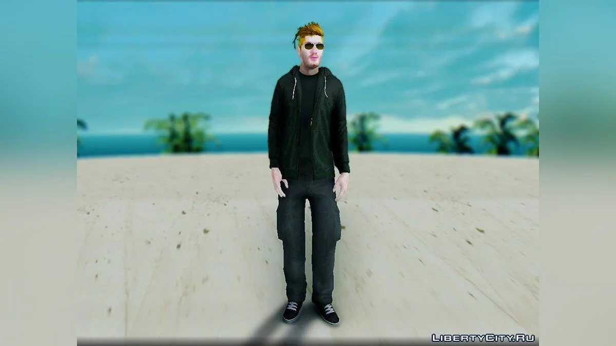 Скін Pewdiepie / GTA San Andreas
