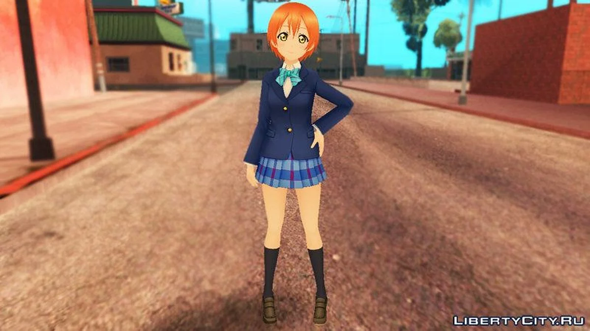 Rin Hoshizora [Love Live!] / GTA San Andreas