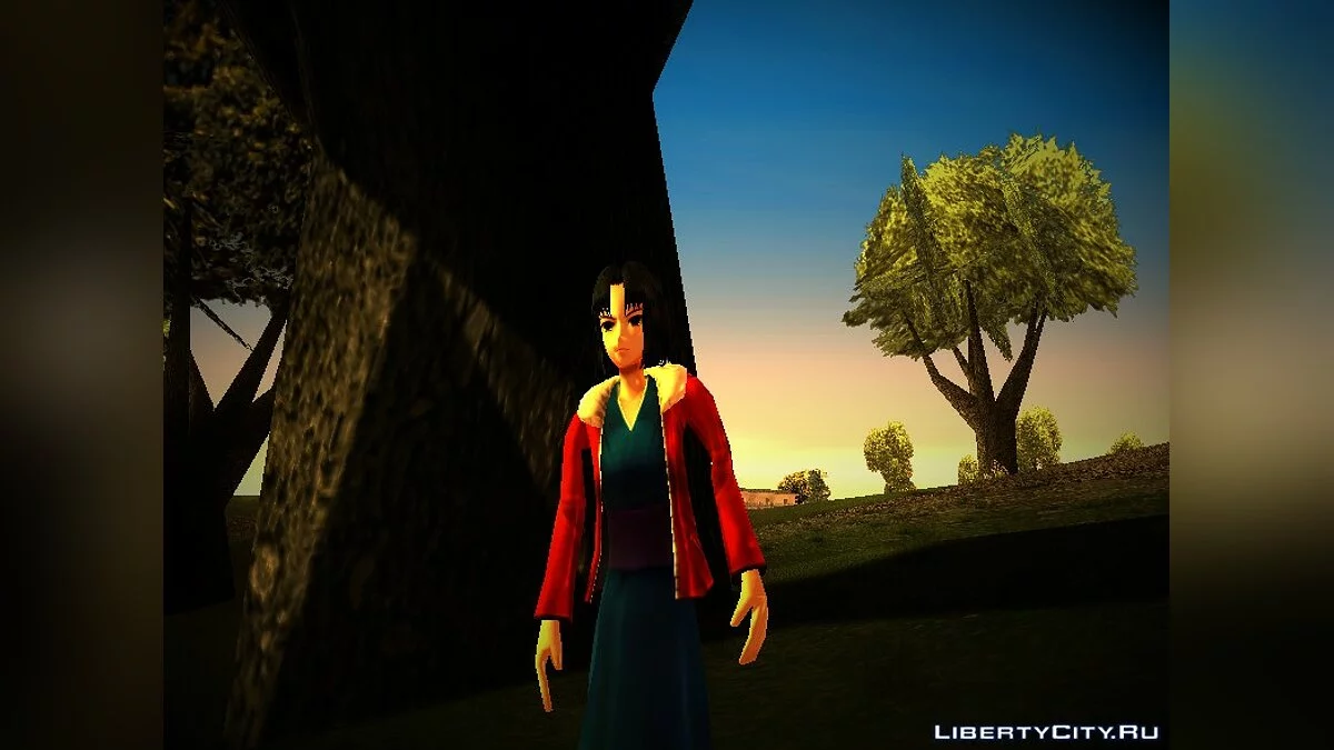 Шікі Рьогі - Kara no Kyoukai / GTA San Andreas