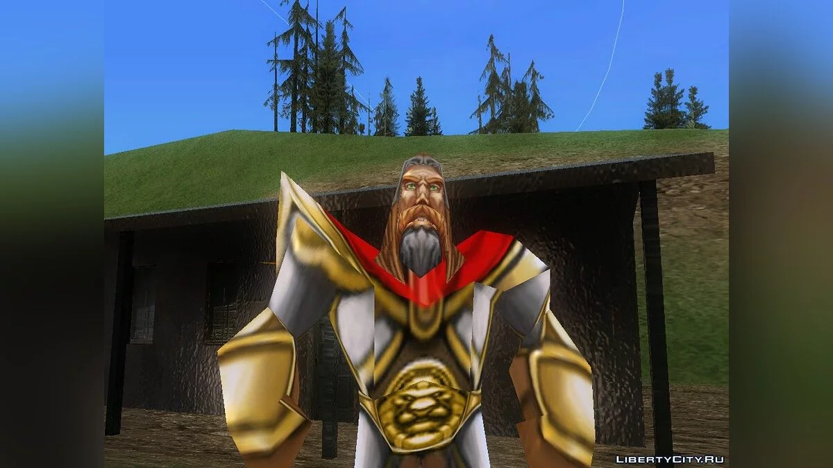 Утер з Warcraft III RoC / GTA San Andreas