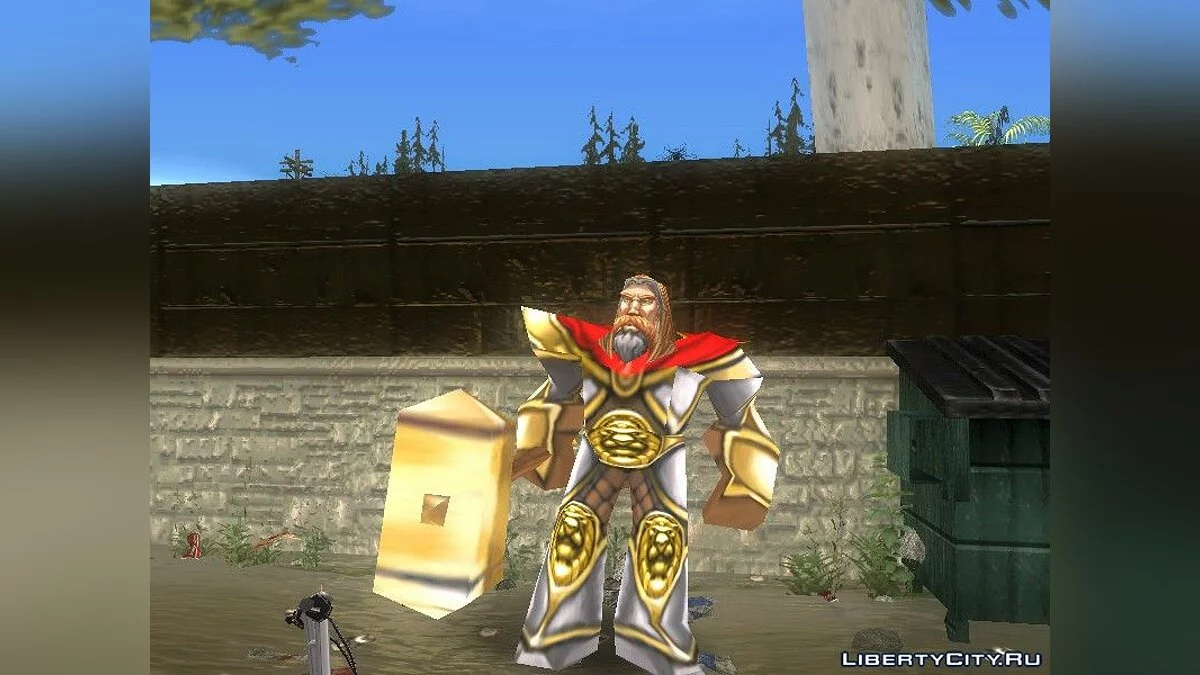 Утер з Warcraft III RoC / GTA San Andreas