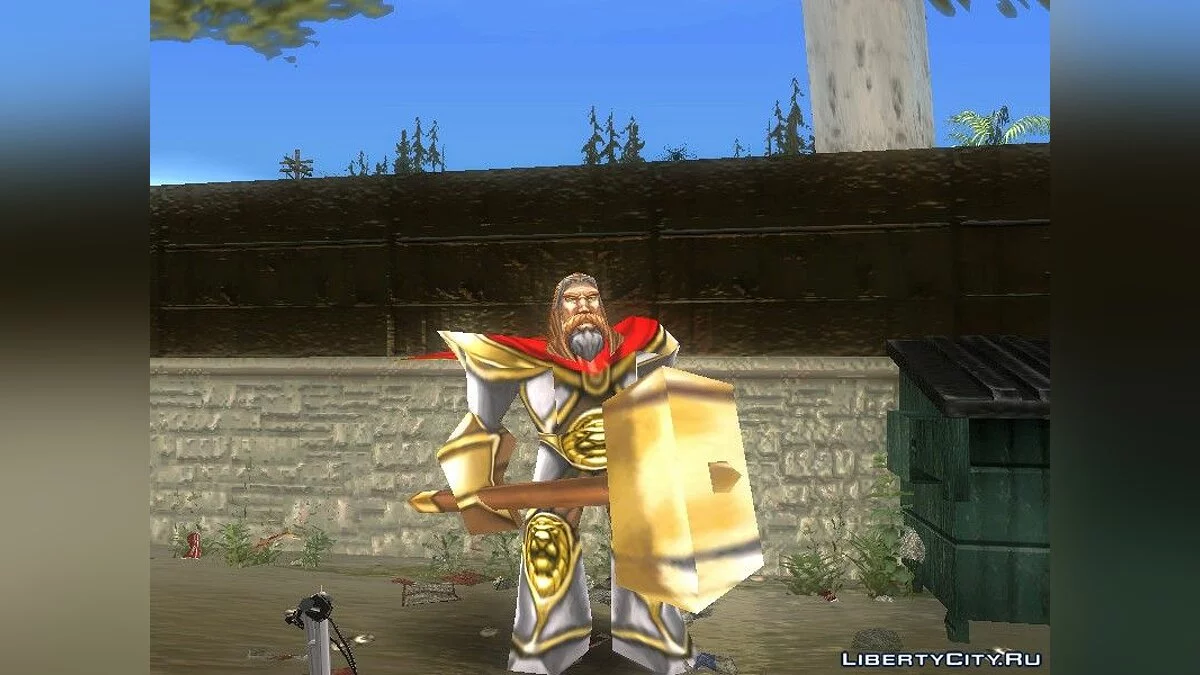 Утер з Warcraft III RoC / GTA San Andreas