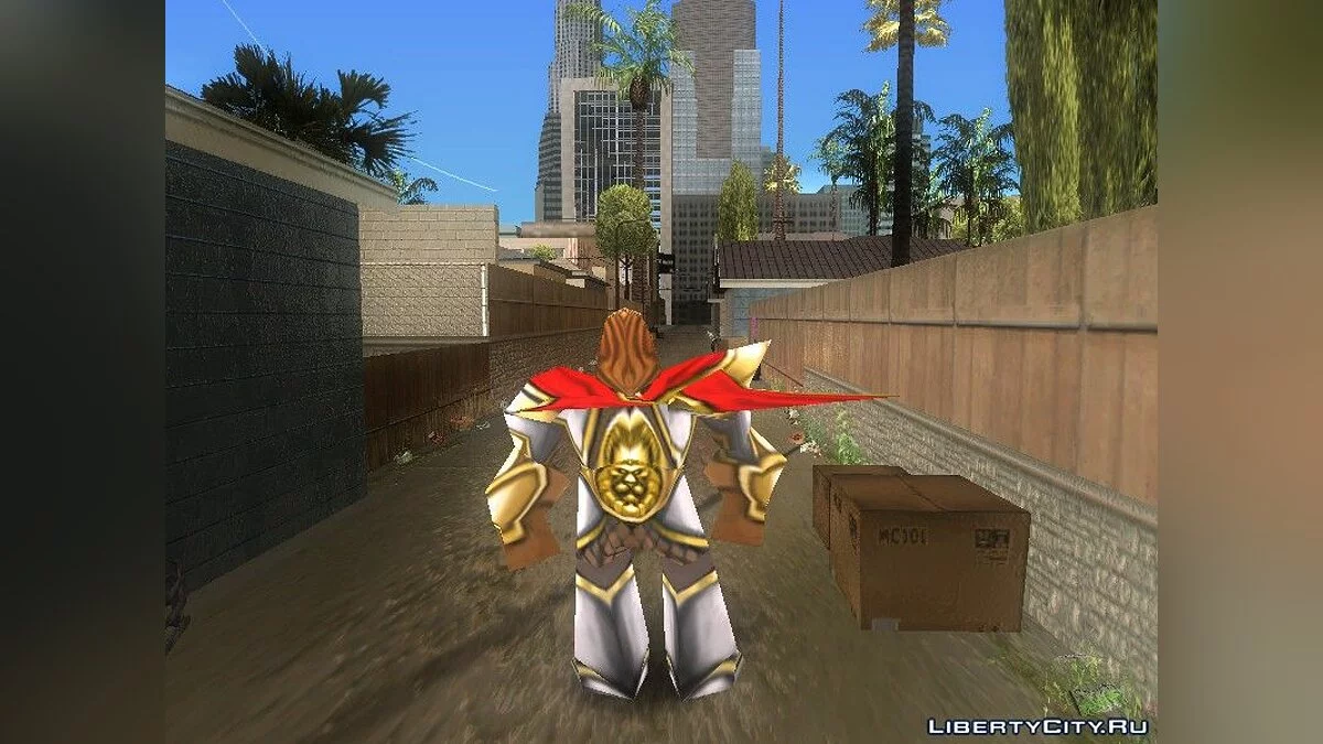 Утер з Warcraft III RoC / GTA San Andreas