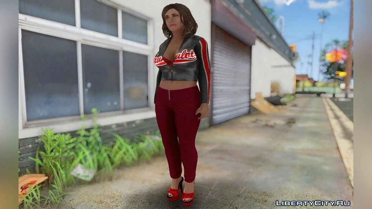 Аманда из GTA 5 V2 / GTA San Andreas