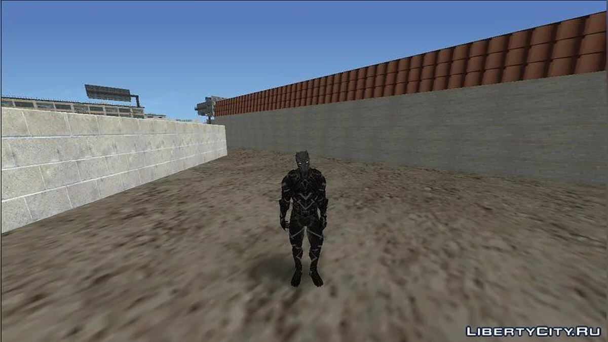 Black Panther from Marvel Dimension of Heroes / GTA San Andreas