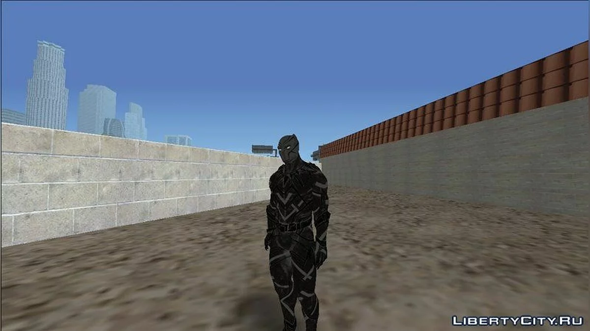 Black Panther from Marvel Dimension of Heroes / GTA San Andreas