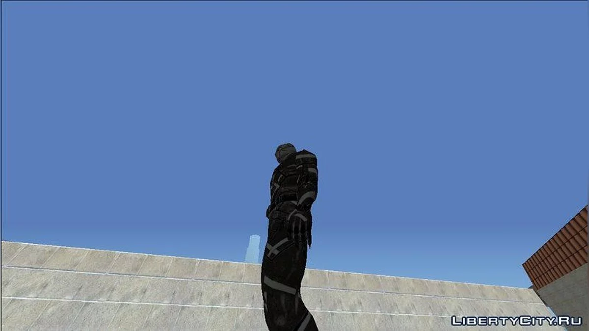 Black Panther from Marvel Dimension of Heroes / GTA San Andreas