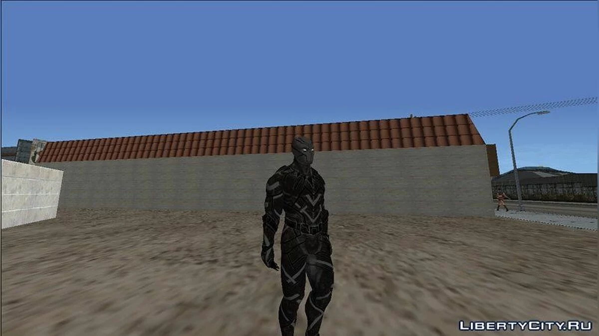Black Panther from Marvel Dimension of Heroes / GTA San Andreas