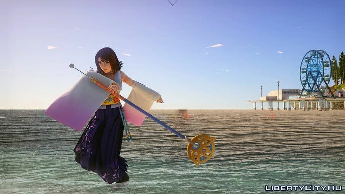 Dissidia Final Fantasy NT: Юна FFX & FFX-2 / GTA San Andreas