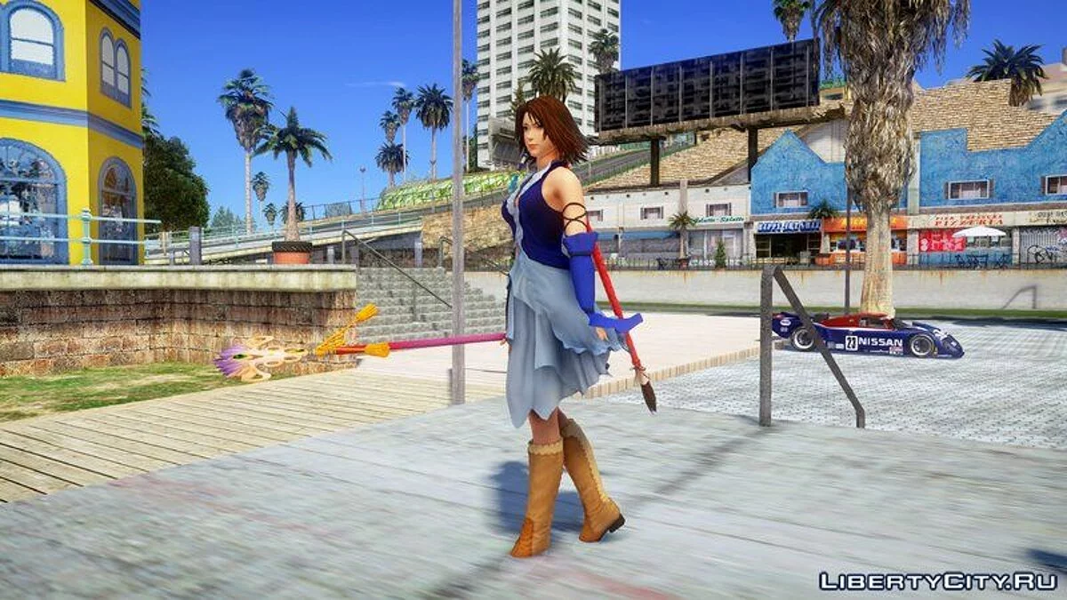 Dissidia Final Fantasy NT: Юна FFX & FFX-2 / GTA San Andreas