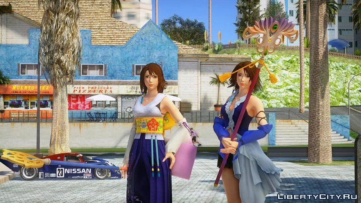 Dissidia Final Fantasy NT: Юна FFX & FFX-2 / GTA San Andreas