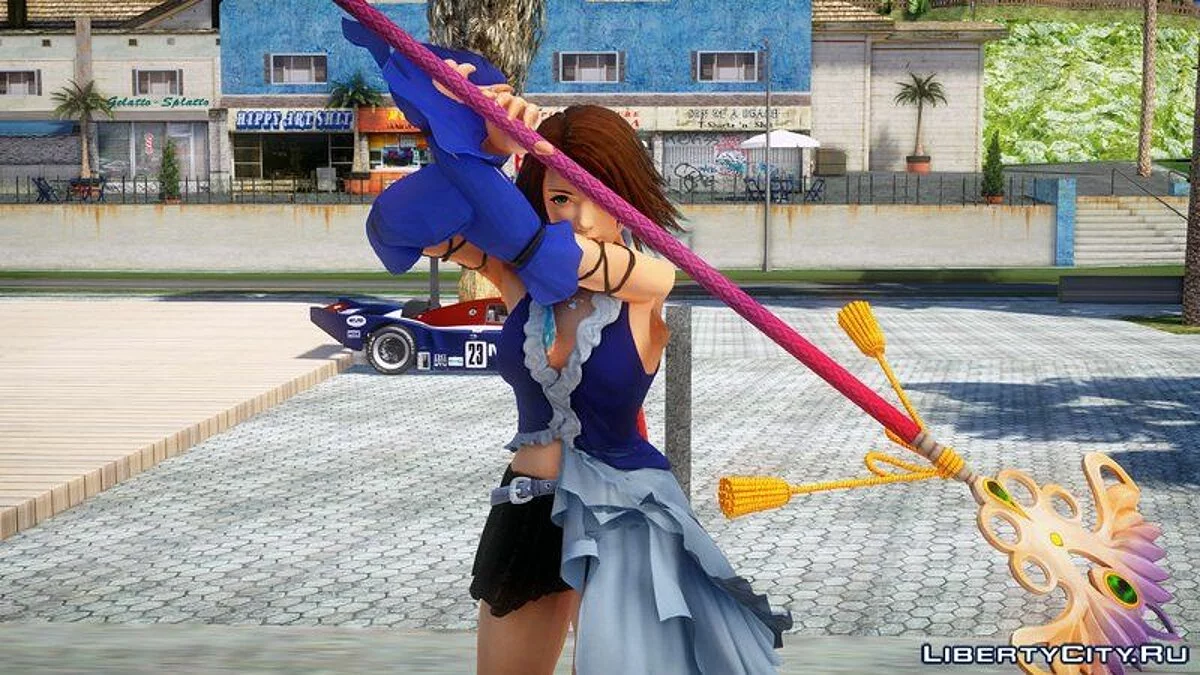 Dissidia Final Fantasy NT: Юна FFX & FFX-2 / GTA San Andreas