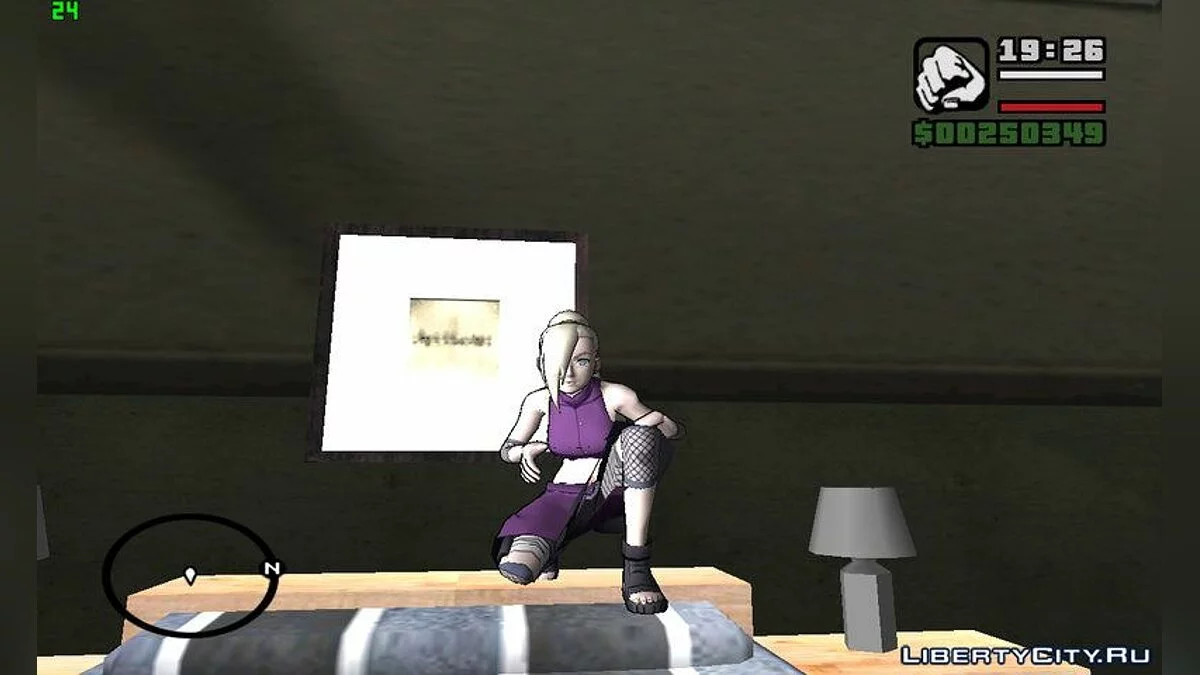 Ino Yamanaka from the Anime "Naruto" / GTA San Andreas