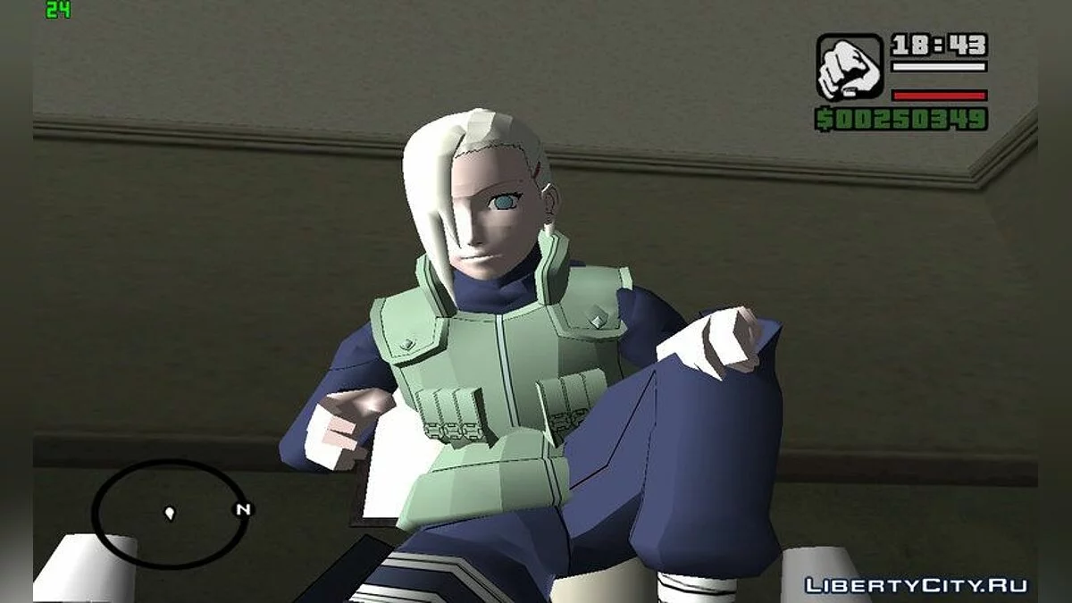Ino Yamanaka from the Anime "Naruto" / GTA San Andreas